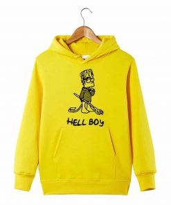 Lil Peep Hellboy Yellow Hoodie