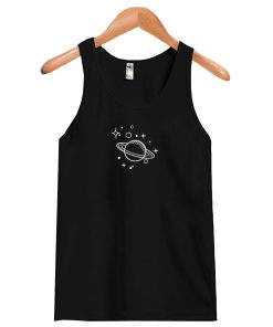Ribbed Planet Star Tank Top
