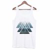 Sacred Geometry Triangles – Misty Forest Tank Top