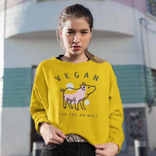 Vegan for the Animals Vegan Sweatshirt