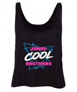 Jonas Brothers Cool Triangles Crop Tank Top