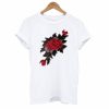 Roses Embroided T-Shirt