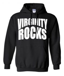 Virginity Rocks Big Logo Hoodie