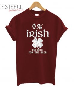 0% Irish Vintage St. Patrick’s Day T-Shirt