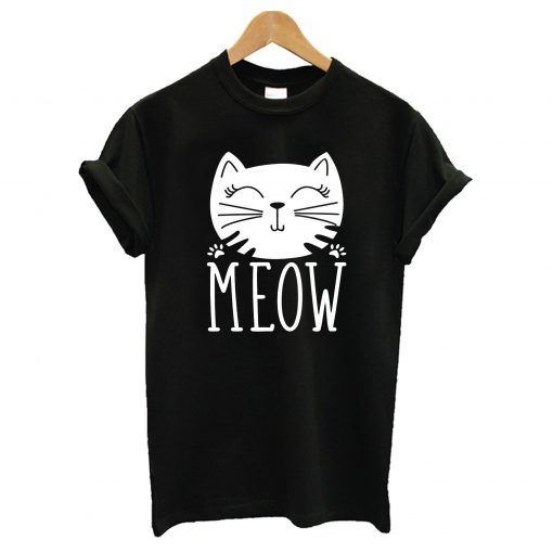 Cats Meow Cute Pet Kitten Cat T-Shirt