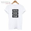 Faith Over Fear Box Logo Unisex T-Shirt