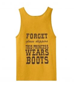 Forget Glass Slippers Tanktop Back