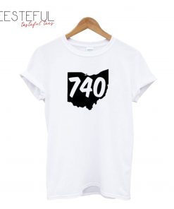 740 Area Code Ohio T-Shirt