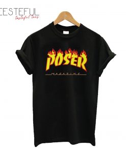 Poser Font Thrasher T-Shirt