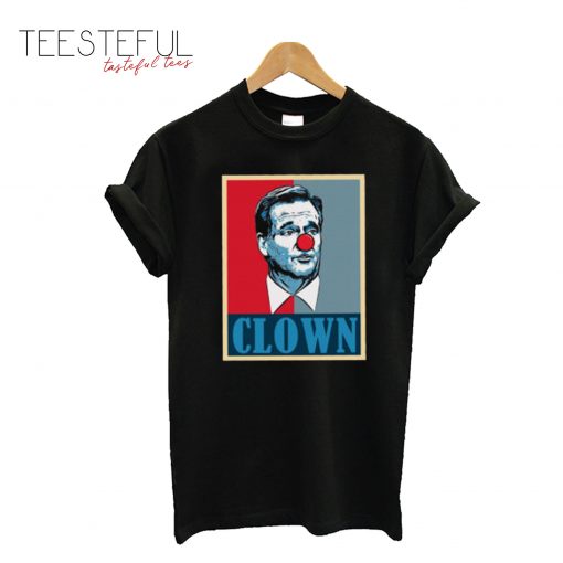 Roger Goodell Clown Black T-Shirt