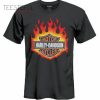 Wild Fire Harley Davidson Logo T-Shirt