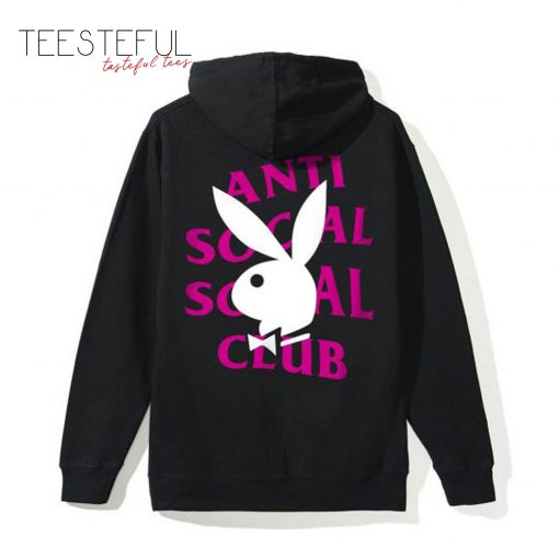 Anti Social Social Club Playboy Hoodie Back