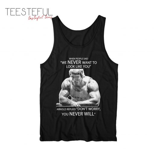 Arnie Arnold Schwarzenegger 2 Bodybuilding Tanktop