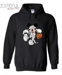 Mickey Mouse Mommy Trick And Treat Halloween Hoodie