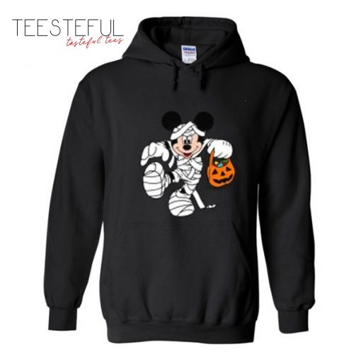 Mickey Mouse Mommy Trick And Treat Halloween Hoodie