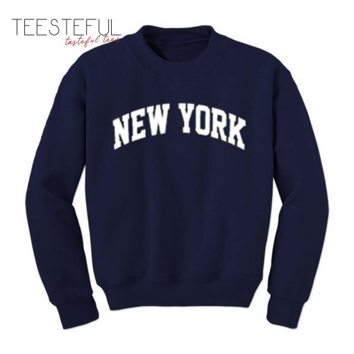 New York Navy Sweatshirt