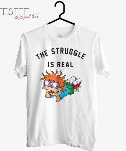 Rugrats Chuckie Finster Struggle Is Real T-Shirt