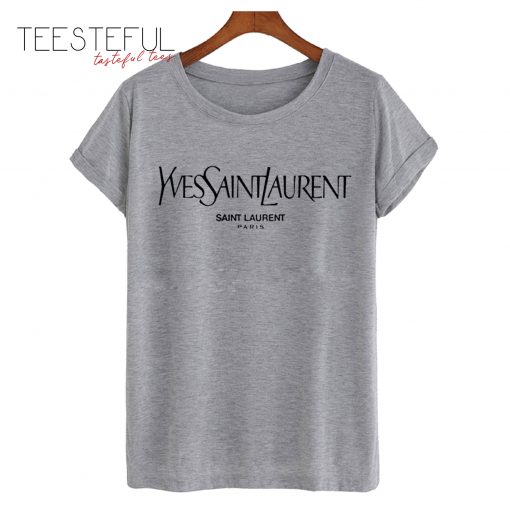 Yves Saint Laurent Grey T-Shirt