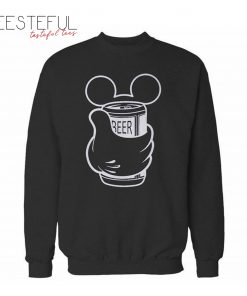 Mickey Beer Disney Sweatshirt