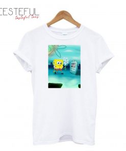 Spongebob RIP Stephen Hillenburg Memorial T-Shirt