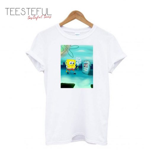 Spongebob RIP Stephen Hillenburg Memorial T-Shirt