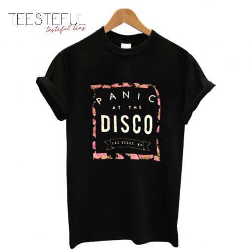Panic! At The Disco Floral Muscle T-Shirt