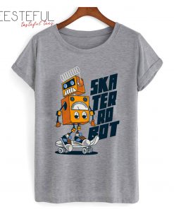 Skater Robot T-Shirt