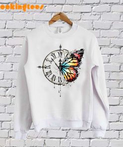 Butterfly Clock SweatShirt