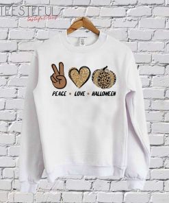 Peace Love Halloween SweatShirt
