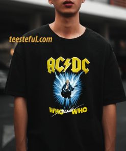 AC DC Who Made Who Rock & Roll Band T-Shirt thd