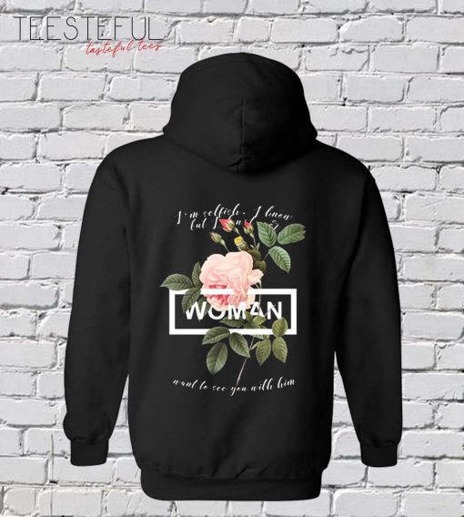 Woman Flowers hoodie