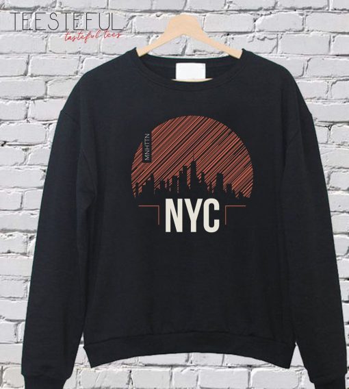 NYC MNHTTN Design SweatShirt