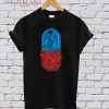 Red And Blue Anime T-Shirt