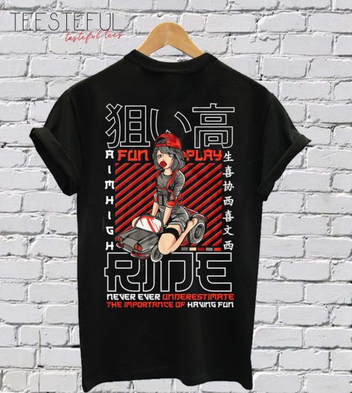 Ride Anime Japanese T-Shirt