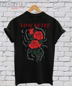 Rose Design T-Shirt
