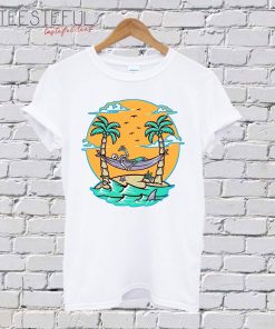 Skull-Beach-T-Shirt
