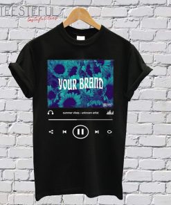 Your Brand Flower T-Shirt