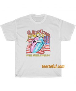 Rolling Stones Steel Wheels Tour T-shirt THD