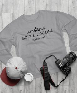 narcotics moet and cocaine sweatshirt thd