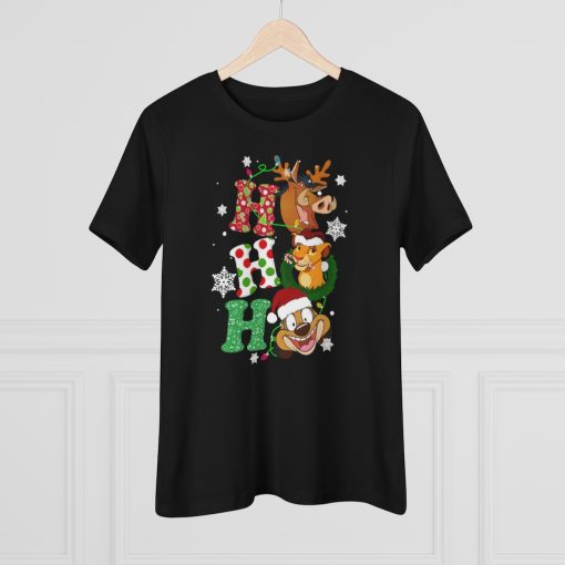HO HO HO Lion King Christmas T-Shirt thd