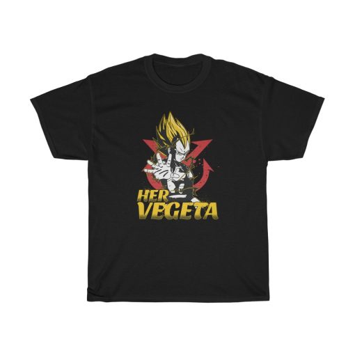 Vegeta and Bulma t shirt couple THD (2)
