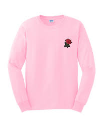 rose pink sweatshirt thd