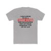 I Was Going To Be Trump Voter Halloween T-Shirt thd