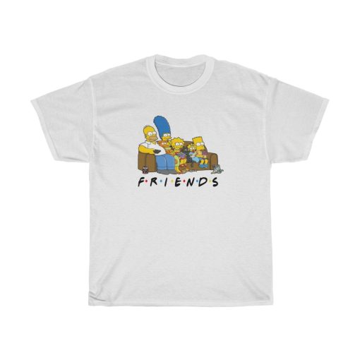 The Simpsons Friends T-shirt thd