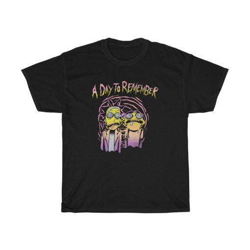 A Day To Remember Rick And Morty T-Shirt thd