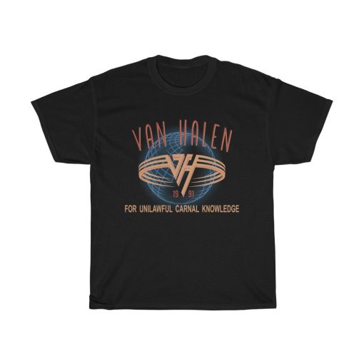 Van Halen For Unlawful Carnal Knowledge T-Shirt thd