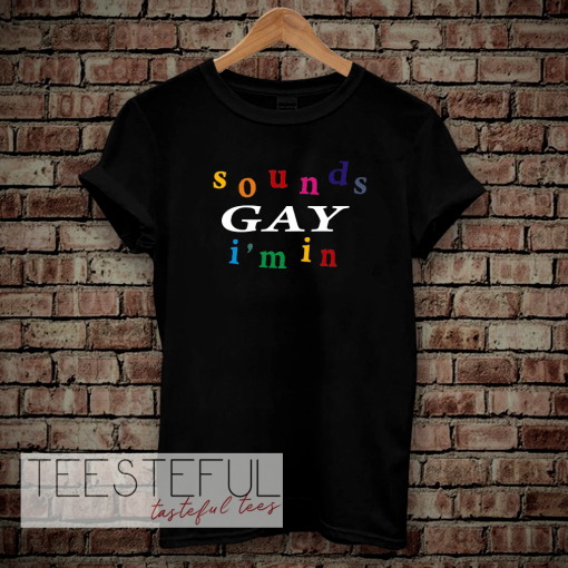SOUND gay i'm in t-shirt