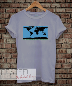 the world's greatest planet tshirt (grey)