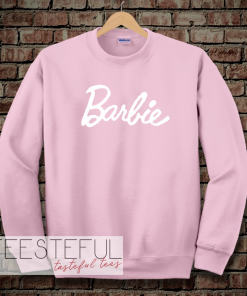Barbie Light Pink Unisex Adult Sweatshirt