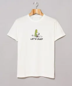 Snoopy Lets Surf Cowabunga T-Shirt